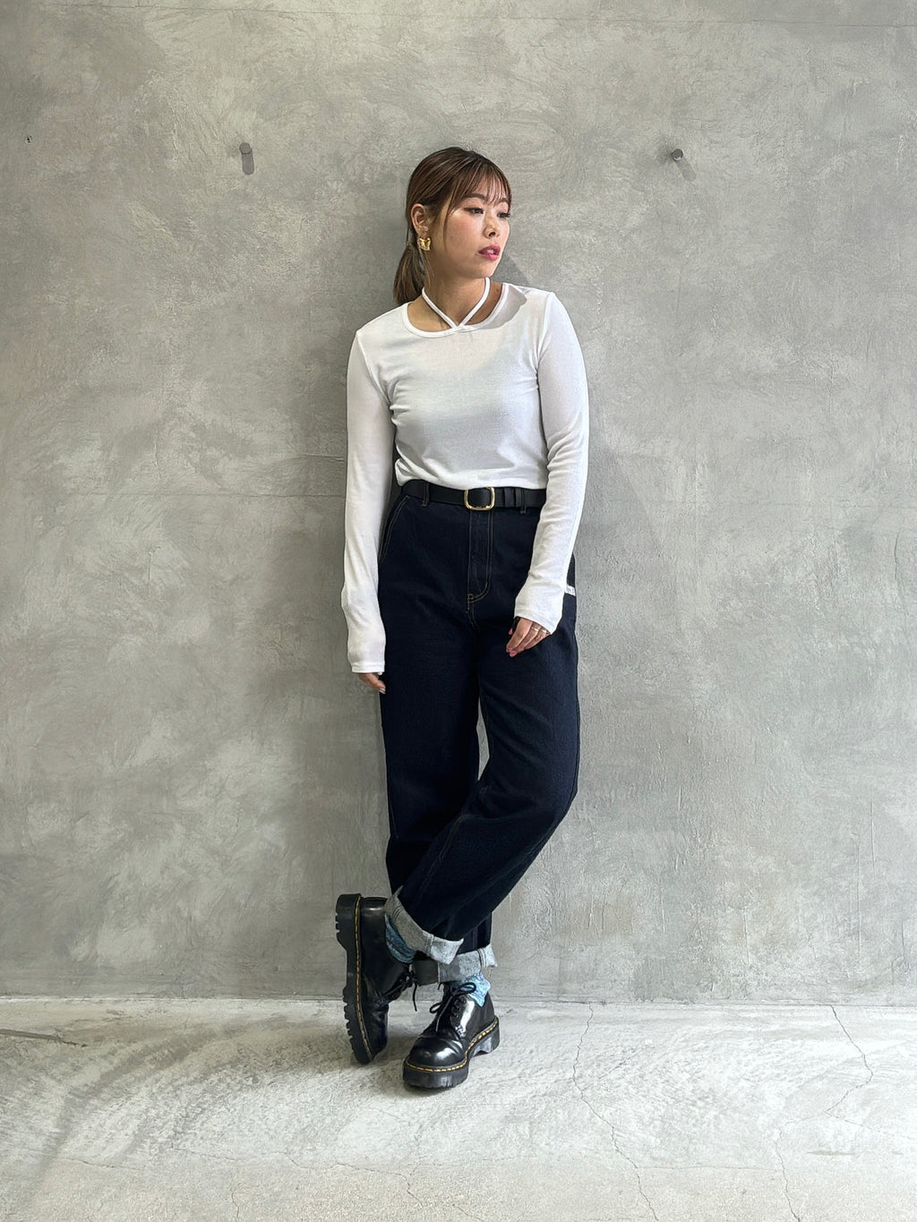 ホルターネックプルオーバー／Dignite collier