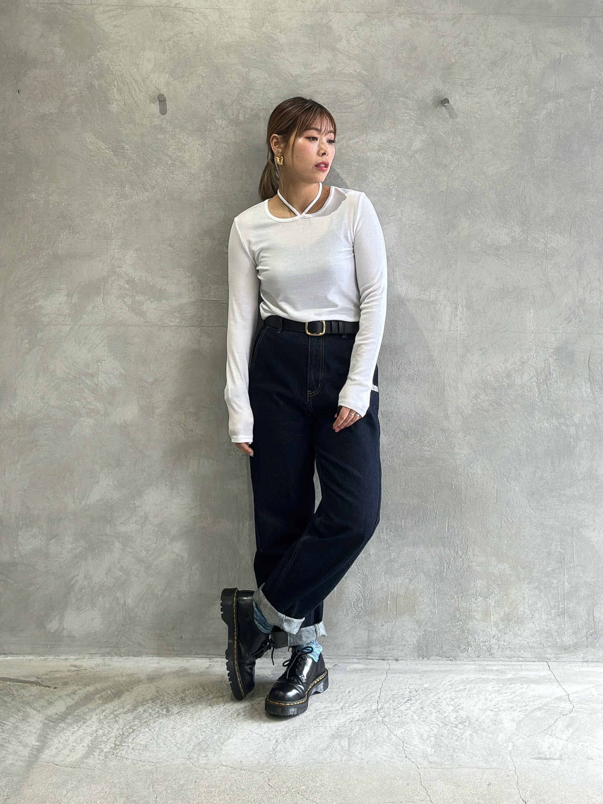 ホルターネックプルオーバー／Dignite collier