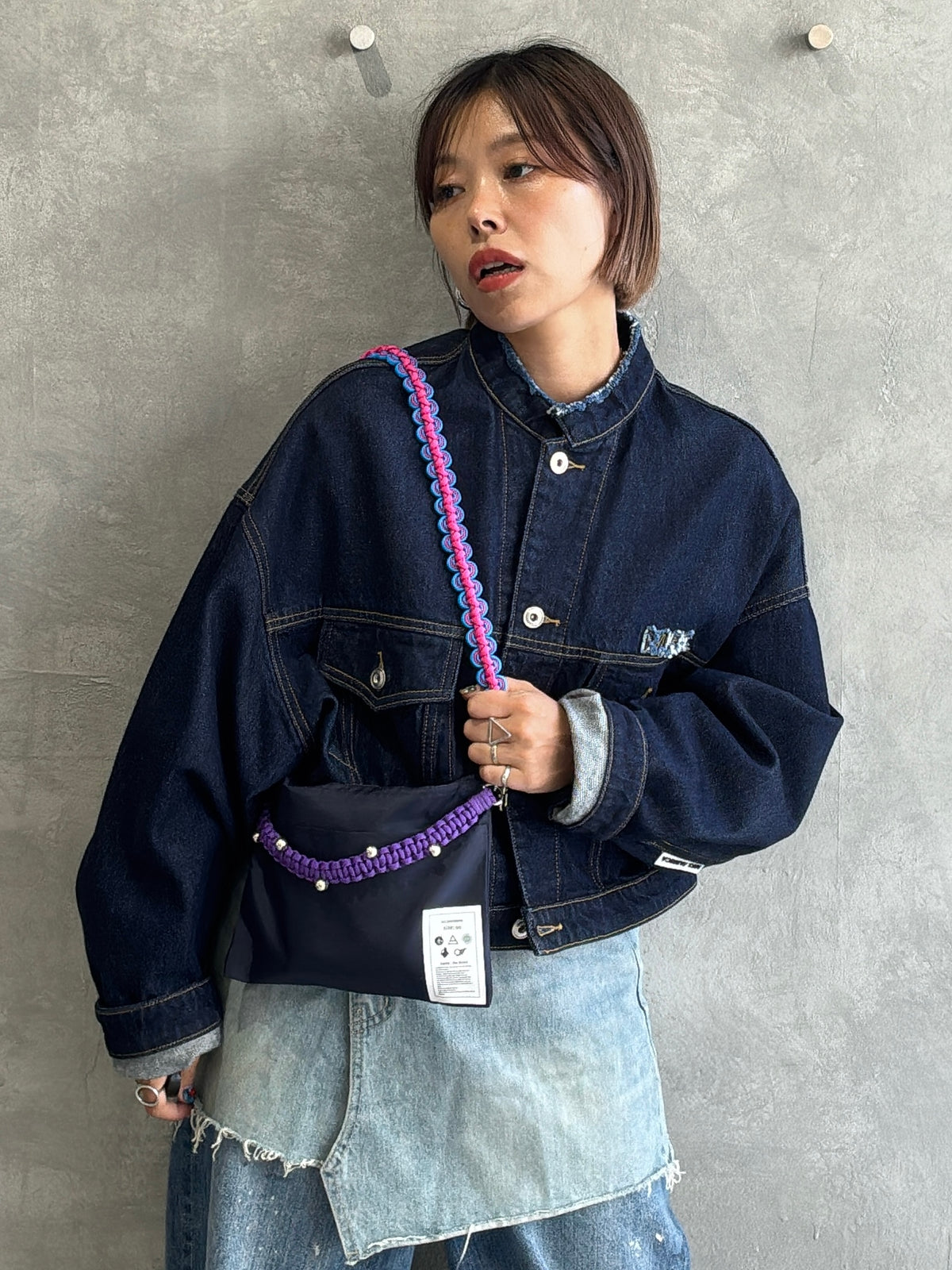 【予約販売】サコッシュ／No.9-the Nines-／スマホショルダーオプション／受注生産