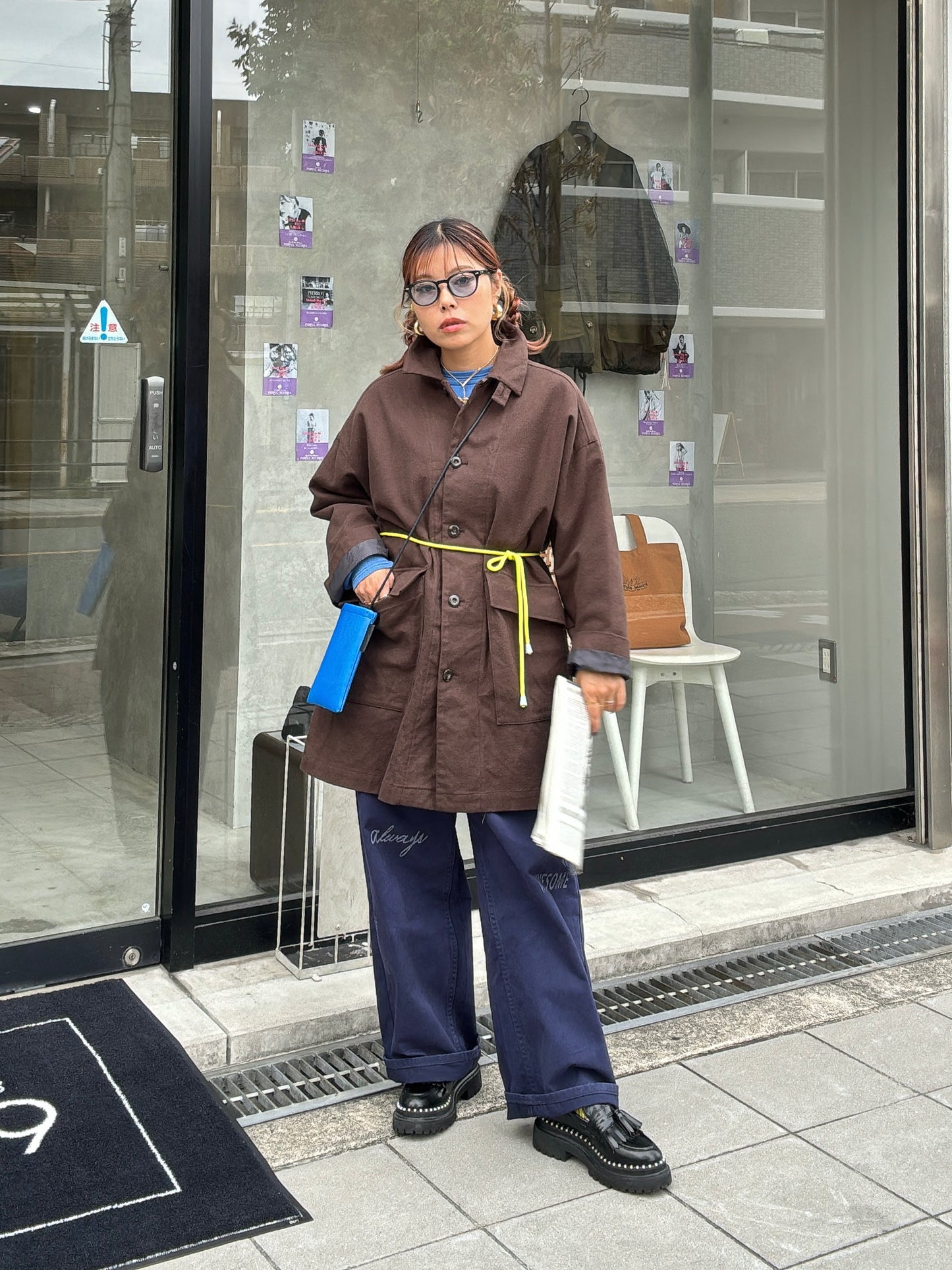 オーバーサイズカバーオール／LE MÉLANGE