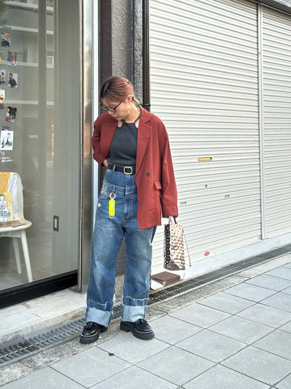 リラックスシルエットジャケット／LHELBIE