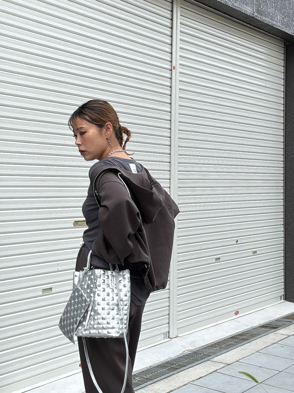 ジップアップパーカー／Anna Kerry