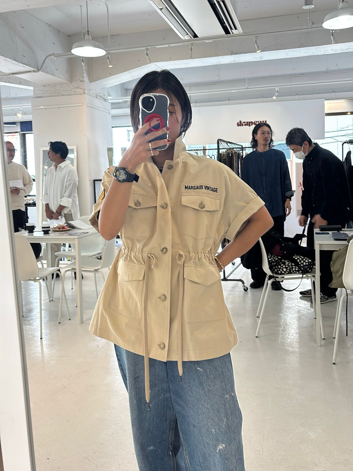 【予約⚡︎販売】サファリジャケット／MG JK - 27027 - S／MARGAUX VINTAGE／2027 PRE SPRING COLLECTION