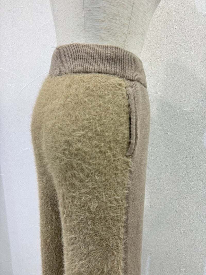 【予約⚡︎販売】シャギーコンビニットワイドパンツ／604510／CYAN tokyo／2026 AW#1