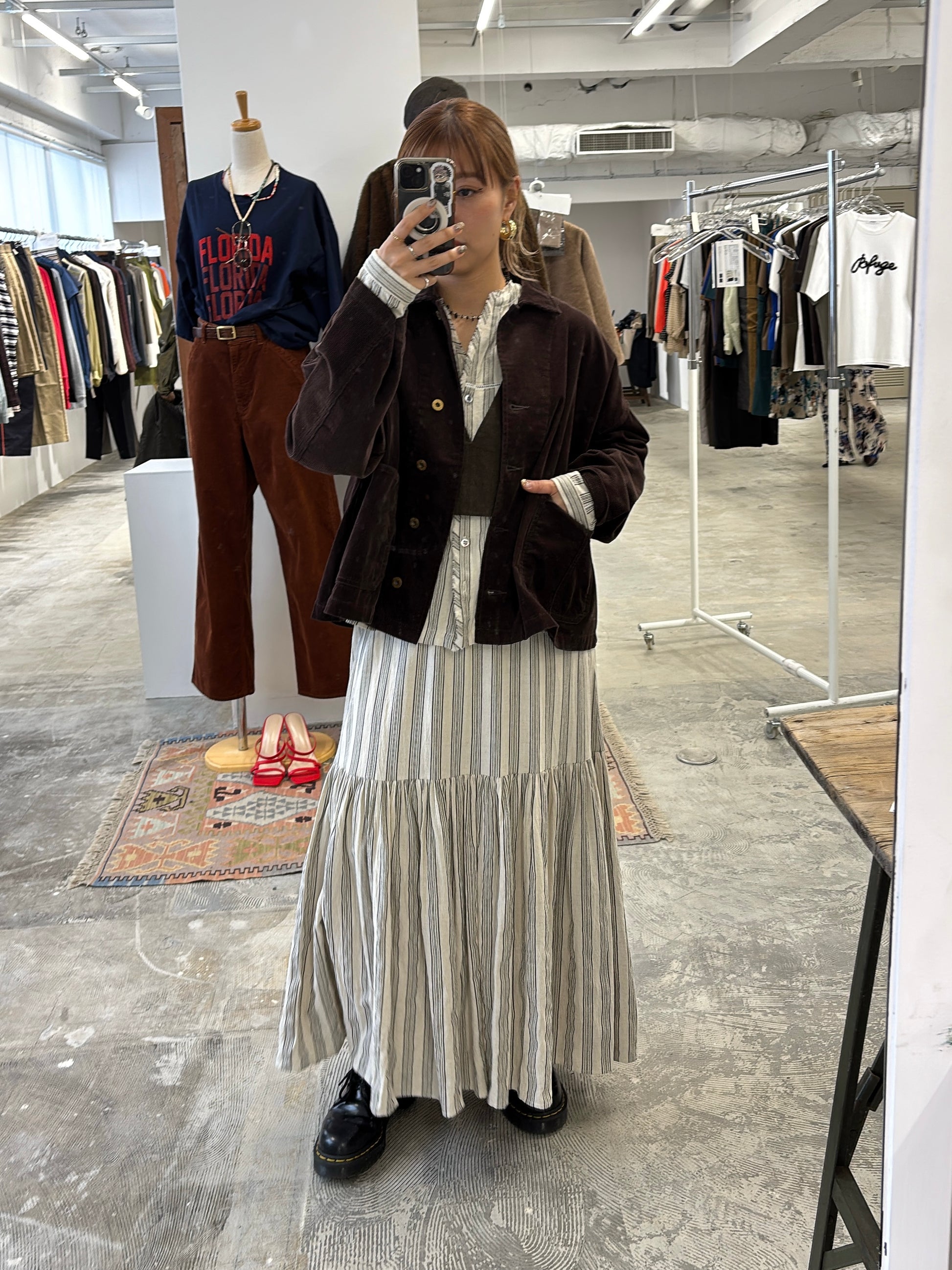 【予約⚡︎販売】コットンコーデュロイカバーオール／#8643803／LE MÉLANGE／2026 AW #1