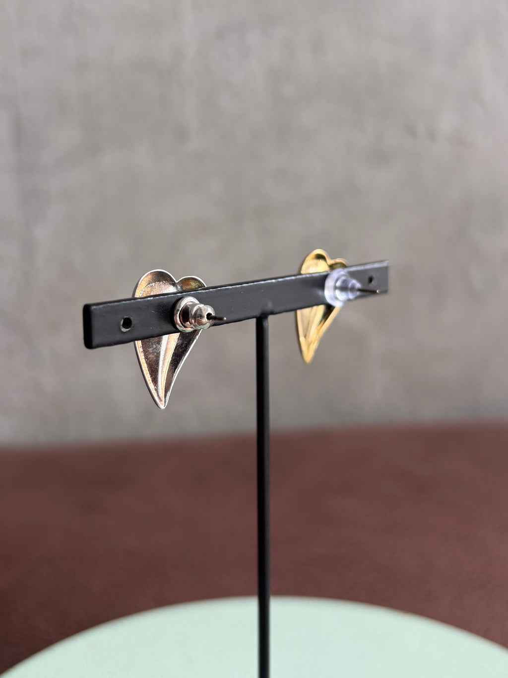 【予約販売】ソリッドハートピアス