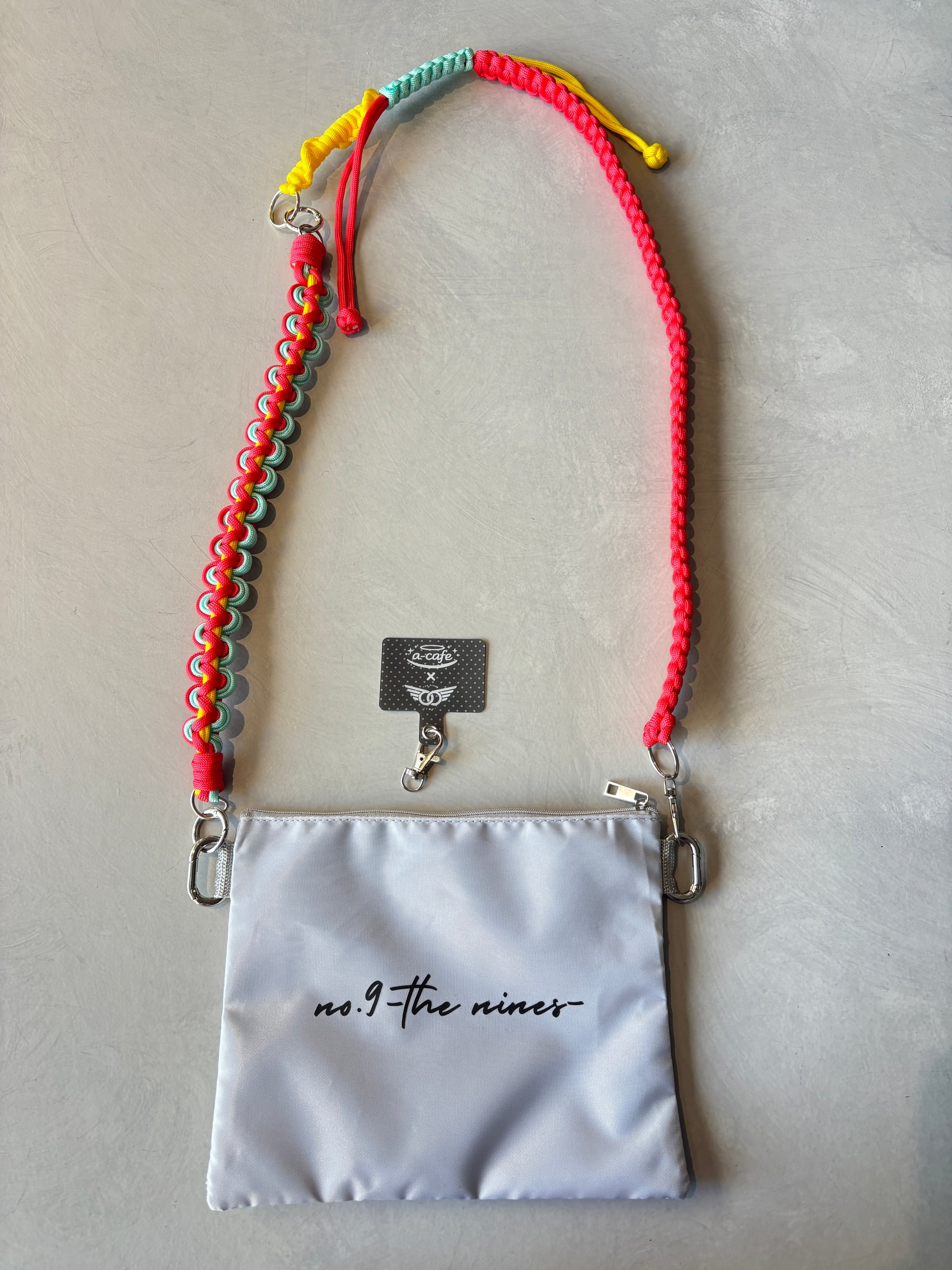 ⭐︎コラボ【予約販売】サコッシュ SET／パラコードショルダー+サコッシュ／受注生産