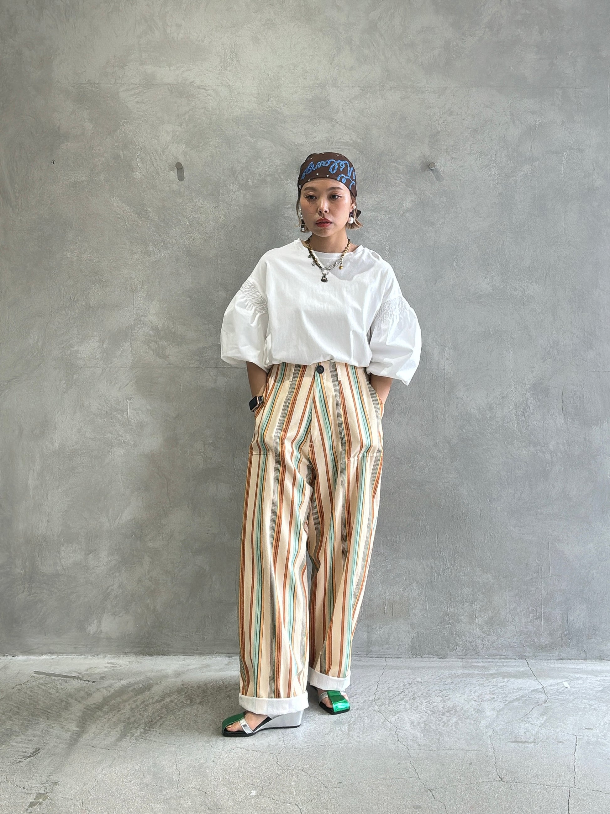 パフスリーブ⚡︎デザイントップス