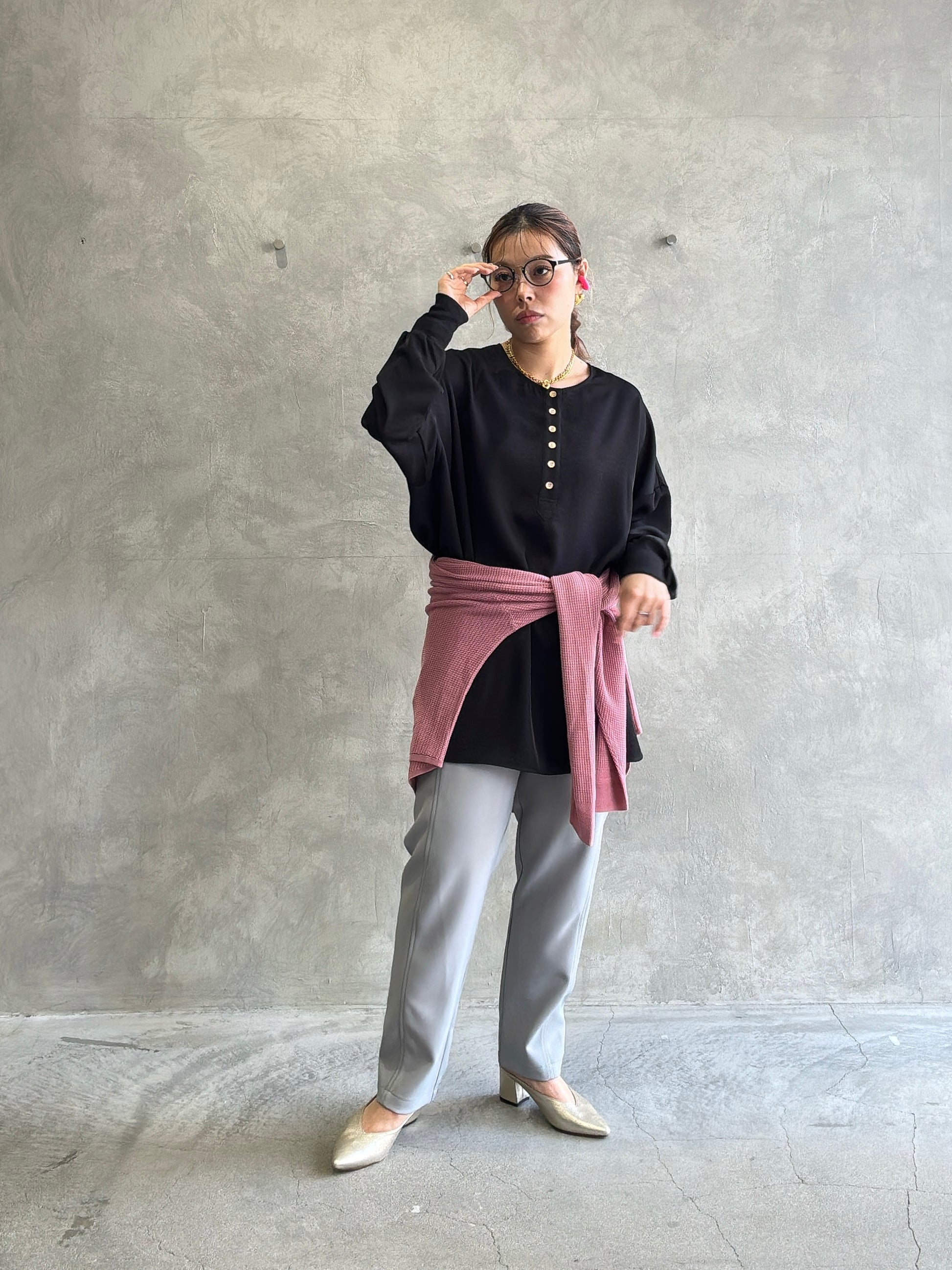 ワッフルドルマンロンT／flamingo firm