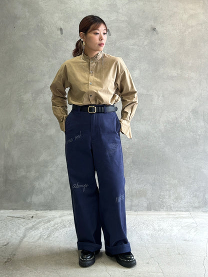 フリルシャツ／LE MÉLANGE