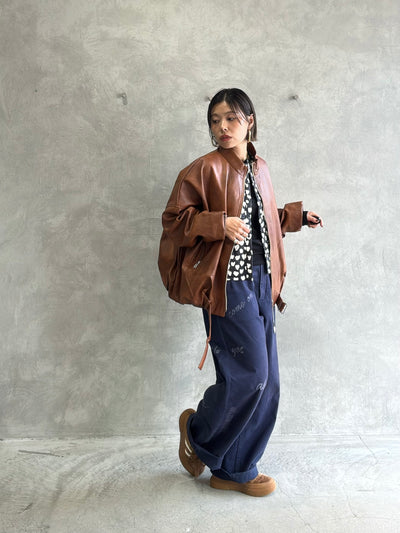 レザーライダース／MG JK-26081-A／MARGAUX VINTAGE／2026 AW＃1