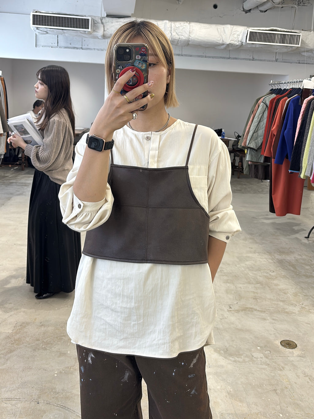 受付終了【予約⚡︎販売】モッチモチダンボール箔プリントビスチェ／8651702／LE MÉLANGE／2026 AW #2