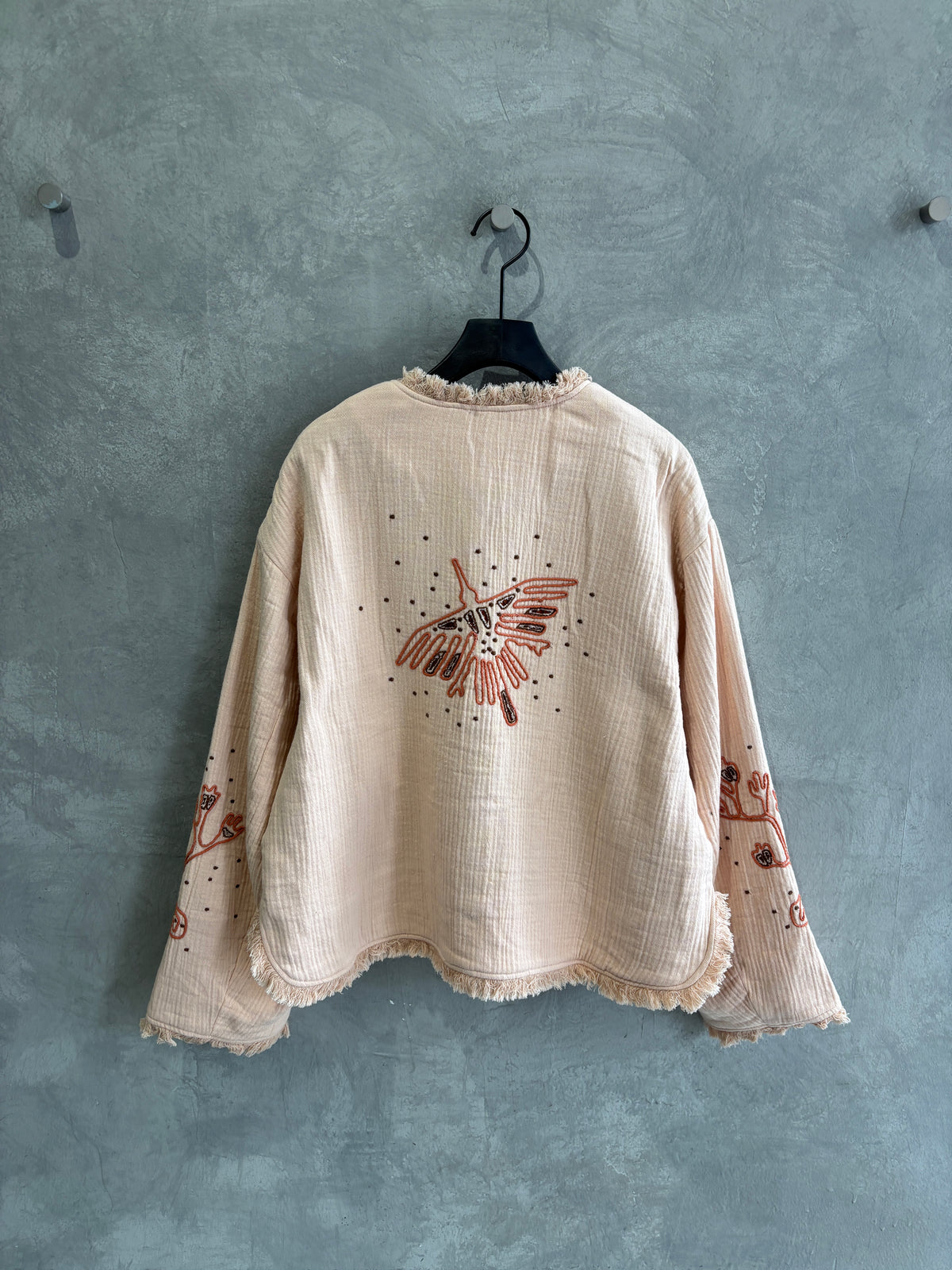 刺繍クルーネックジャケット／#8643804／LE MÉLANGE／2026 AW #1