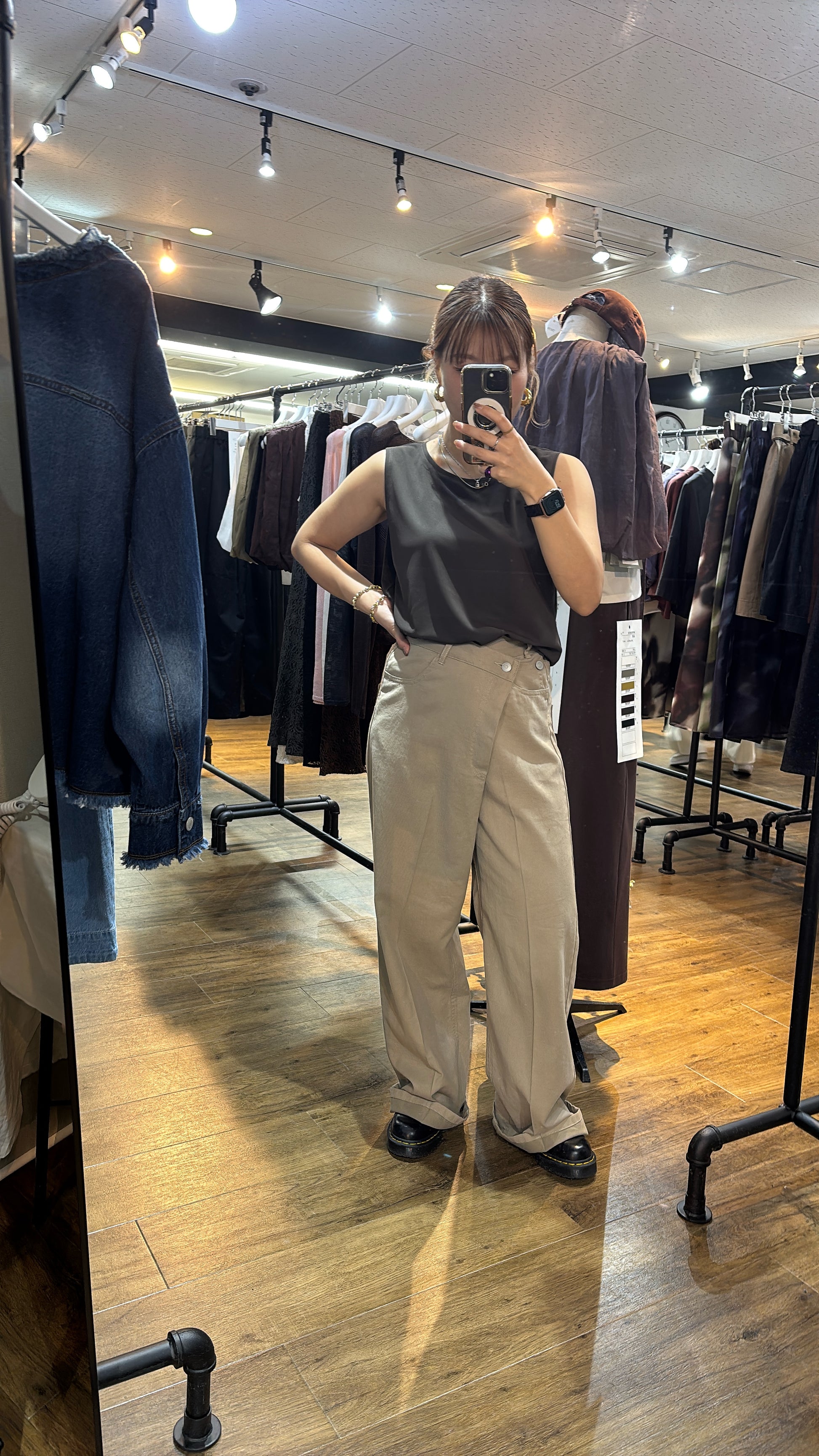 【予約販売】アシンメトリーパンツ／P62025AI／PRIORITY／2026SS