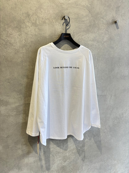 2way（ビル＆ロゴ）プリントカットソー／Dignite collier