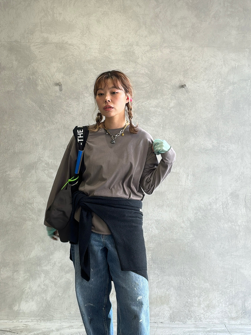 ワッフルドルマンロンT／flamingo firm