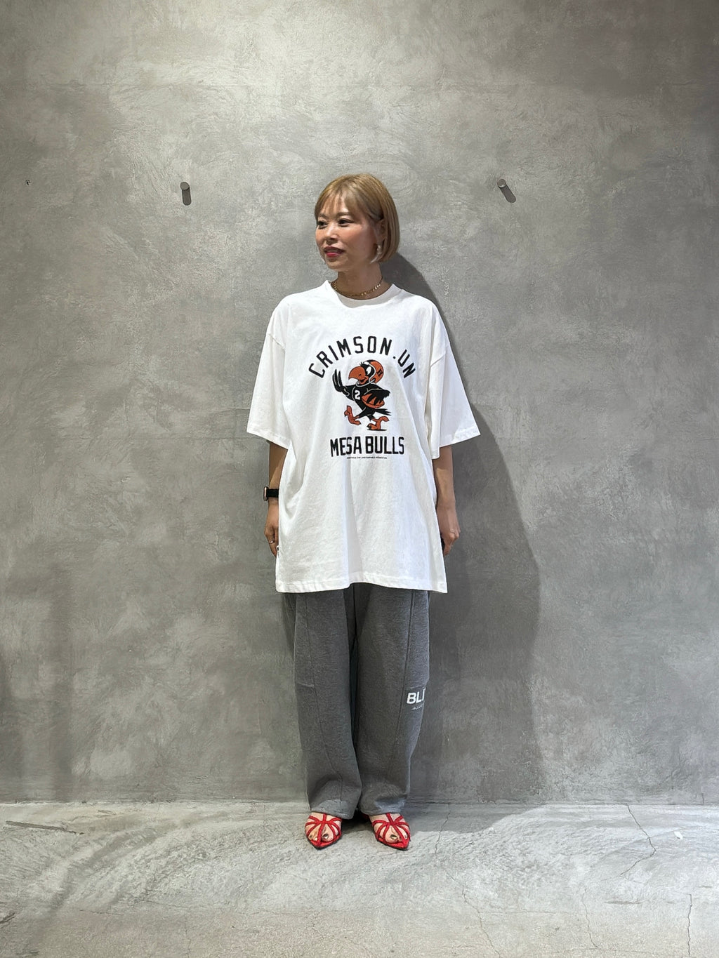 受付終了【予約販売】men'sサイズ／CRIMSON.UN Tシャツ／ING
