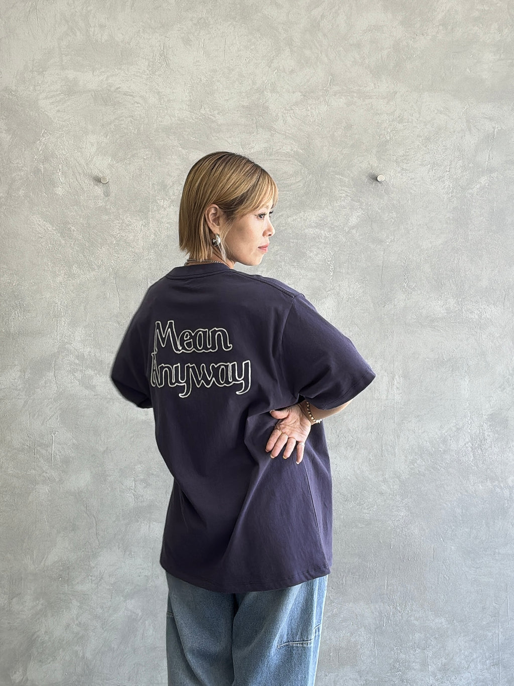受付終了【予約販売】men'sサイズ／コード刺繍ポケット Tシャツ／ING