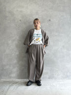 ロゴウエストタックパンツ／MG PT-26089-A／MARGAUX VINTAGE／2026 AW＃1