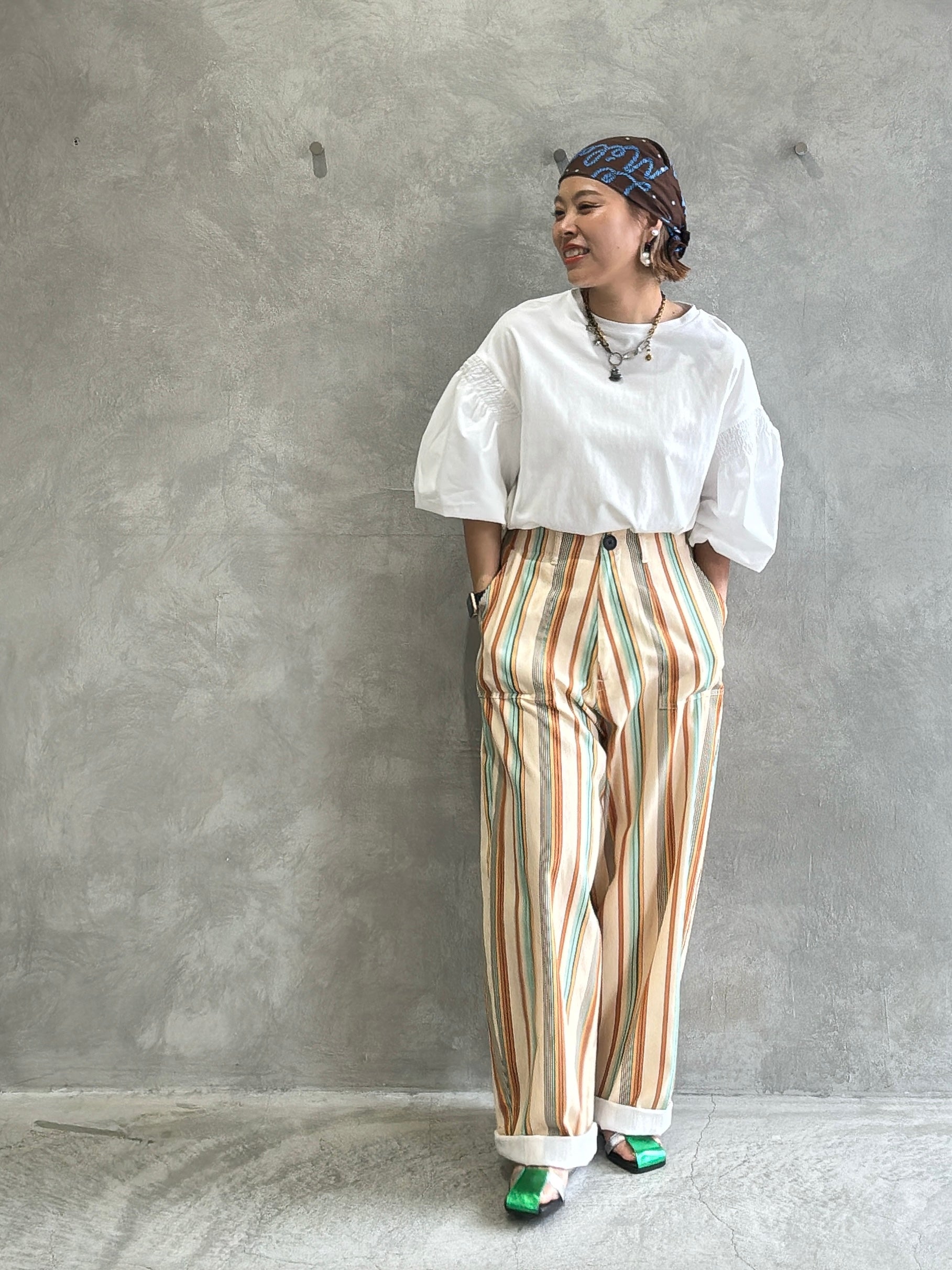 パフスリーブ⚡︎デザイントップス