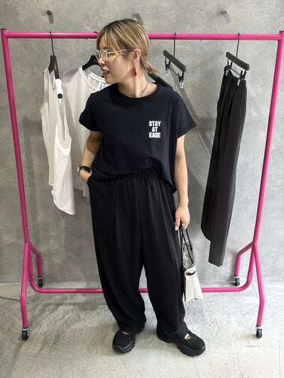 コンパクトプリントTシャツ／Dignite collier