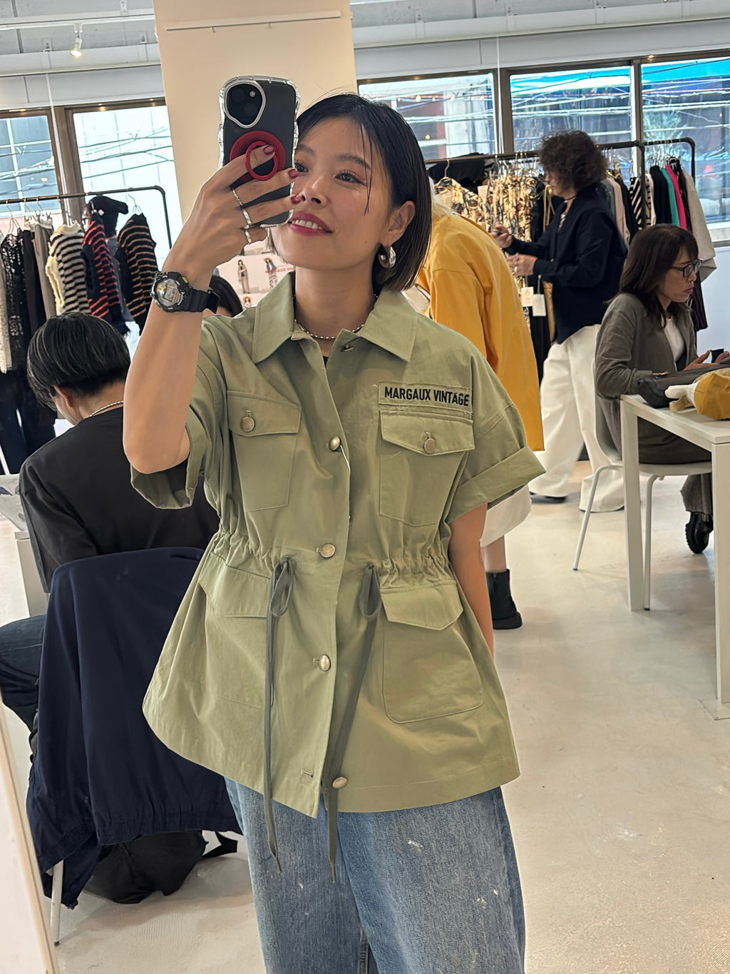 【予約⚡︎販売】サファリジャケット／MG JK - 27027 - S／MARGAUX VINTAGE／2027 PRE SPRING COLLECTION