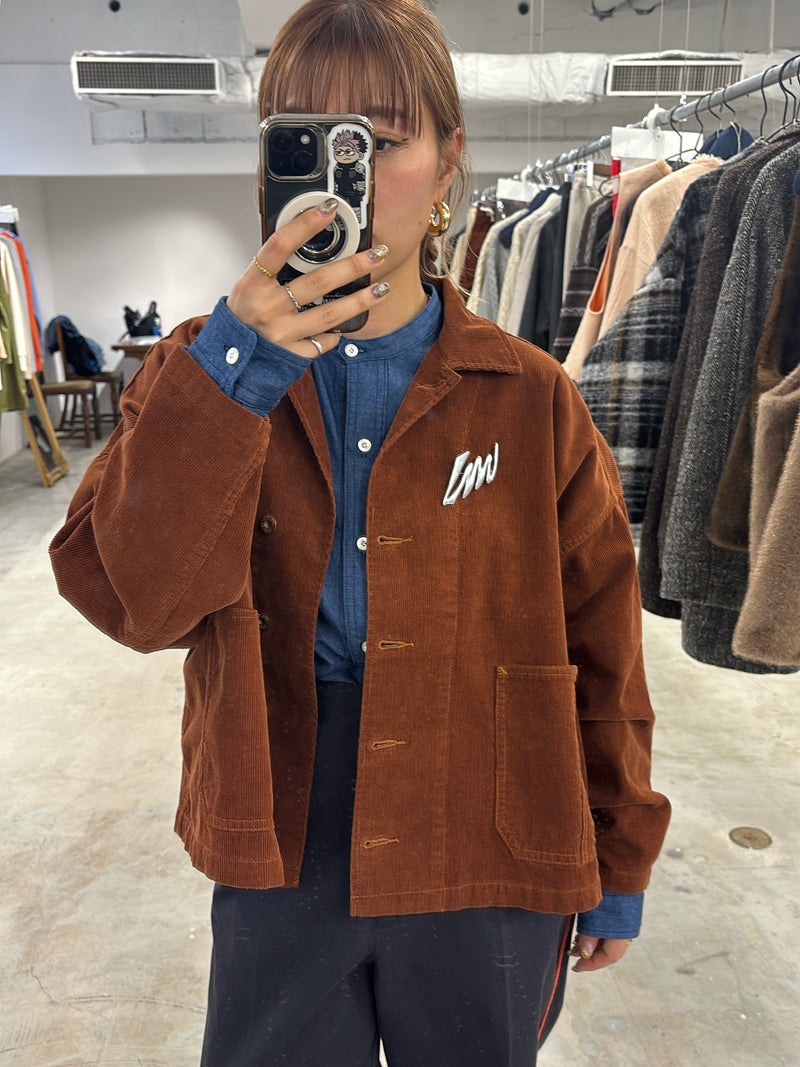 受付終了【予約⚡︎販売】スタンドカラーデニムシャツ（スカーフ付き）／#8643203／LE MÉLANGE／2026 AW #1