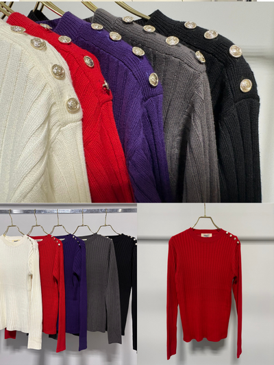 【予約⚡︎販売】リブニットPO／MG KN-26148-A／MARGAUX VINTAGE／2026 AW＃2