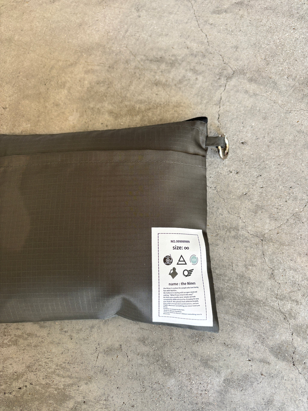 【予約販売】サコッシュ／No.9-the Nines-／スマホショルダーオプション／受注生産