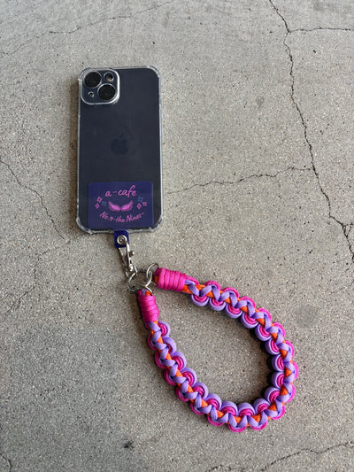 ⭐︎コラボ【予約販売】元祖3wayパラコードスマホショルダー／ホイップウェーブ／受注生産