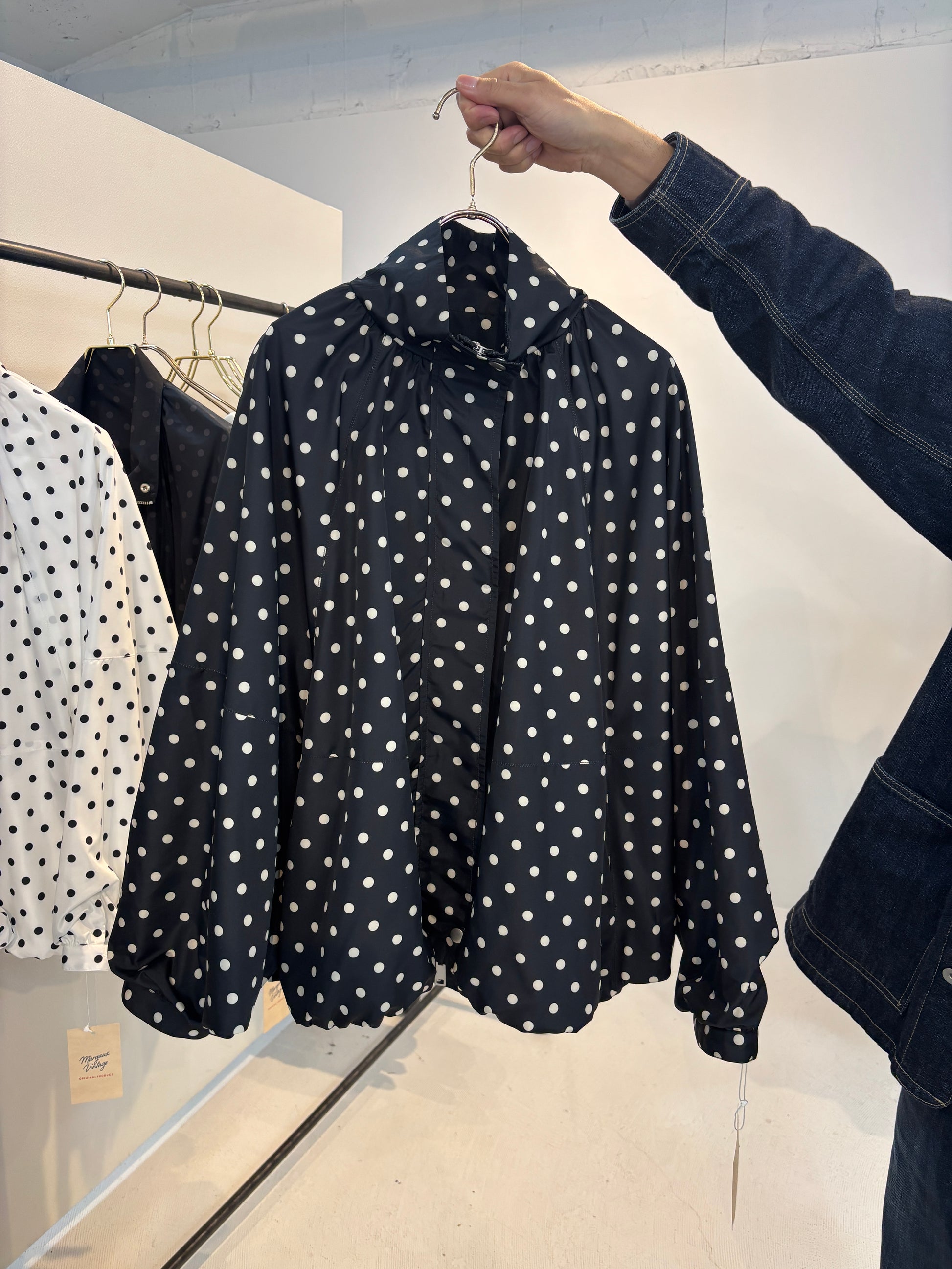 【予約⚡︎販売】ドットブルゾン／MG JK-26096-A／MARGAUX VINTAGE／2026 AW＃1