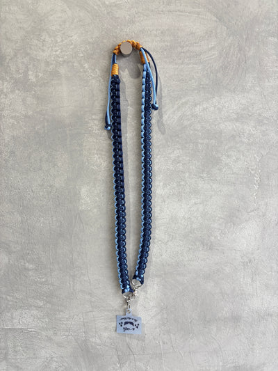 ⭐︎コラボ【予約販売】Denim・デニムカラー／2wayパラコードスマホショルダー／ネオホイップウェーブ／受注生産