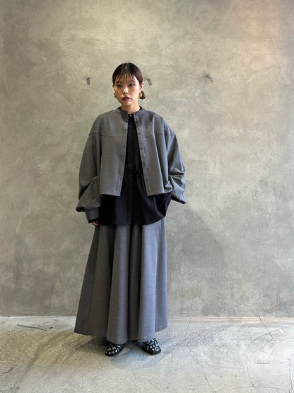 ラウンドヨークガウチョパンツ／CYAN tokyo