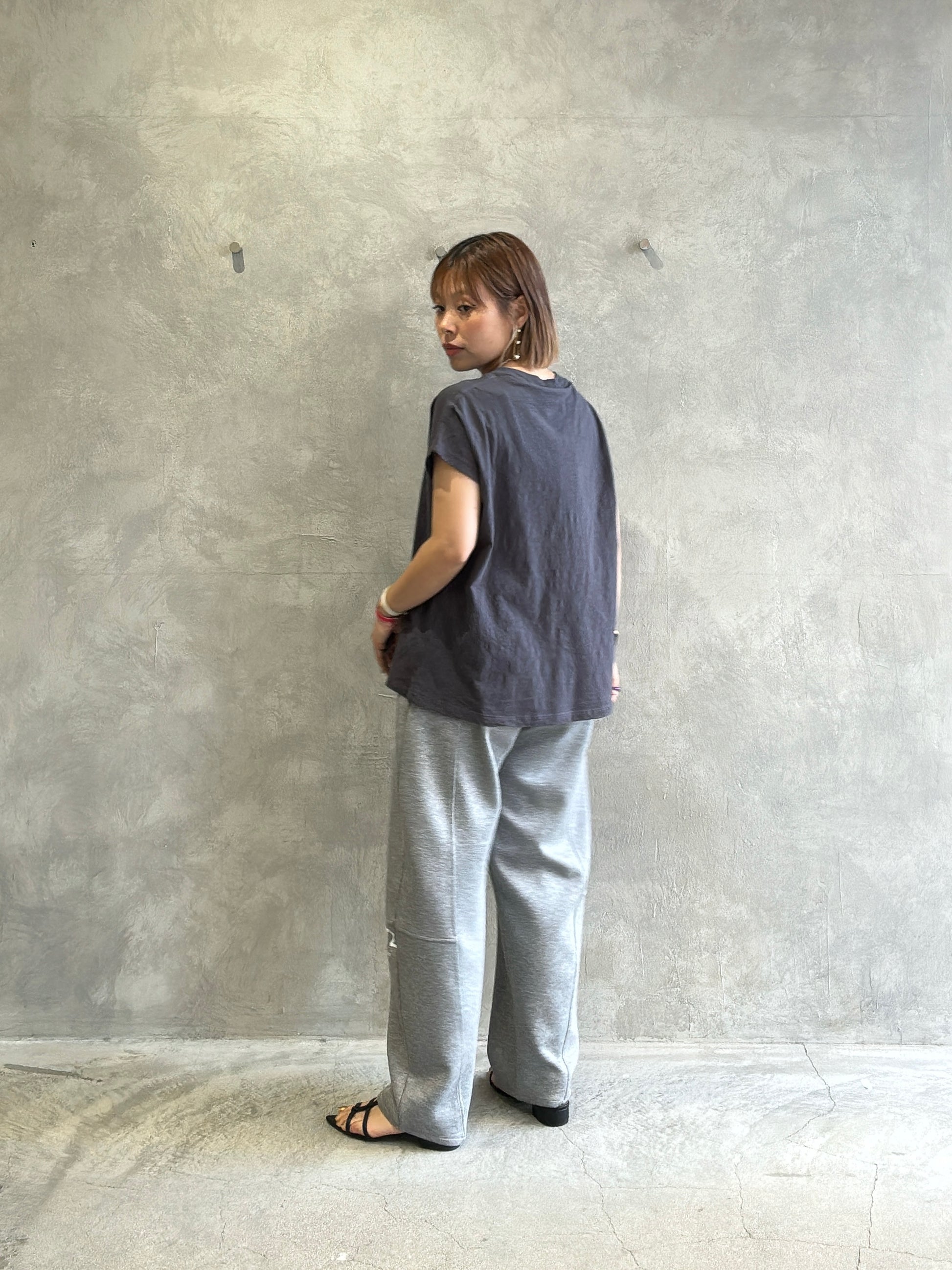 【予約販売】LappetitゆるフレンチスラブTシャツ／ING