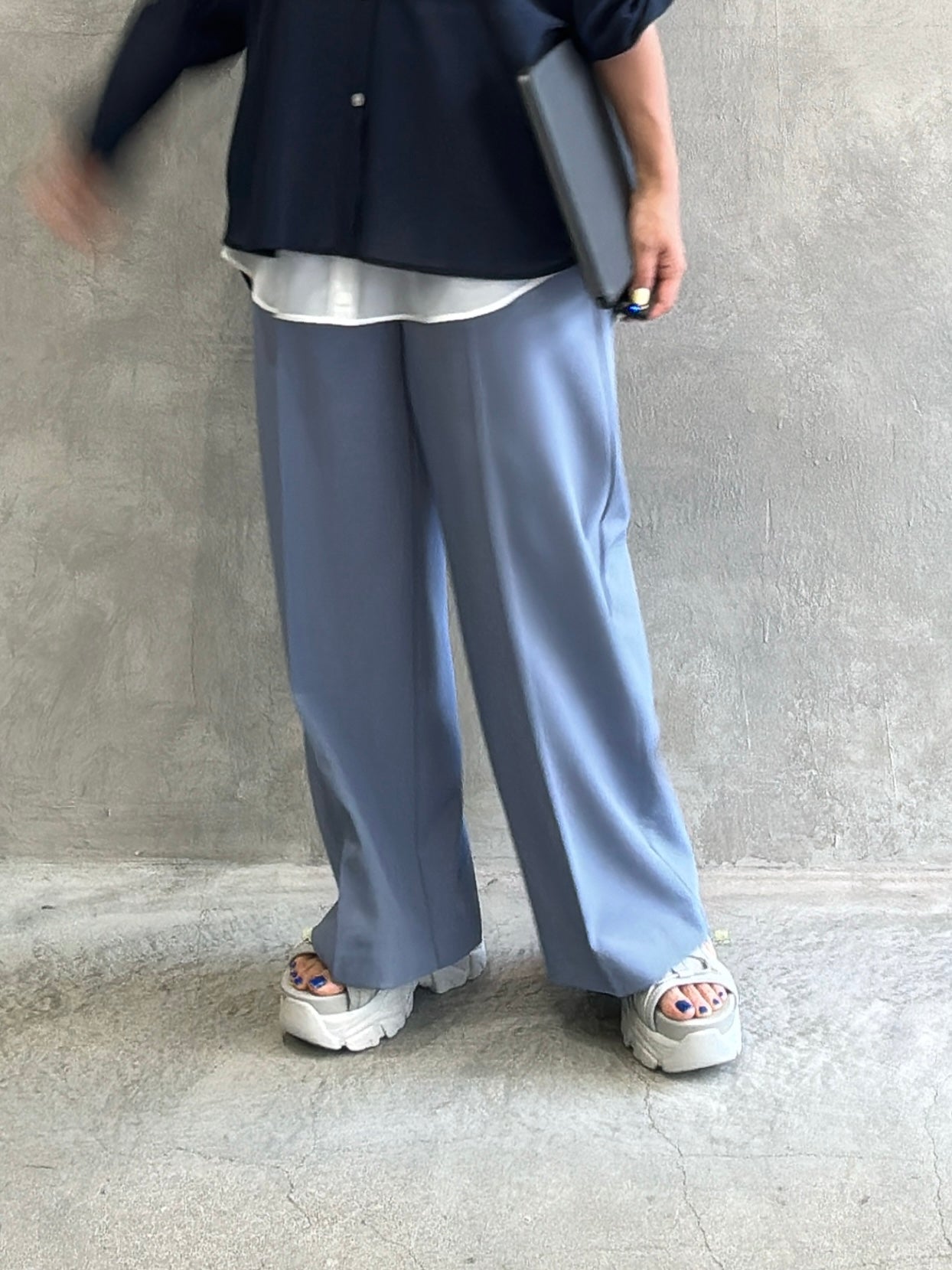ルーミーパンツ／Anna Kerry／MNMS