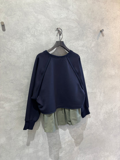 ドッキングフリルトップス／Trois