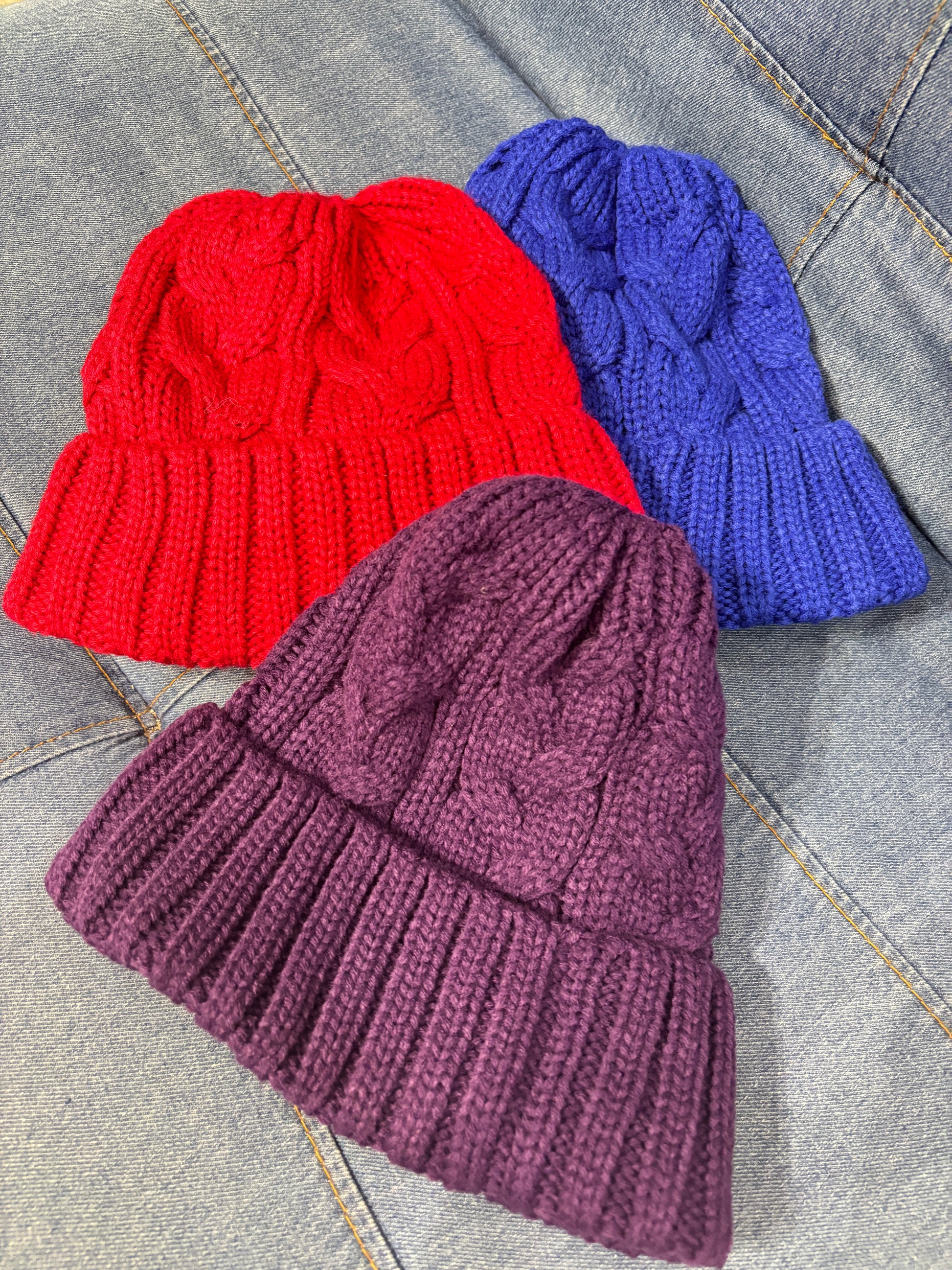 ゆるフィットニットキャップ