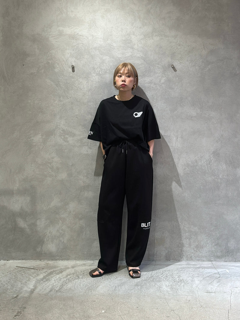ショート丈ドライタッチTシャツ／No.9-the Nines-