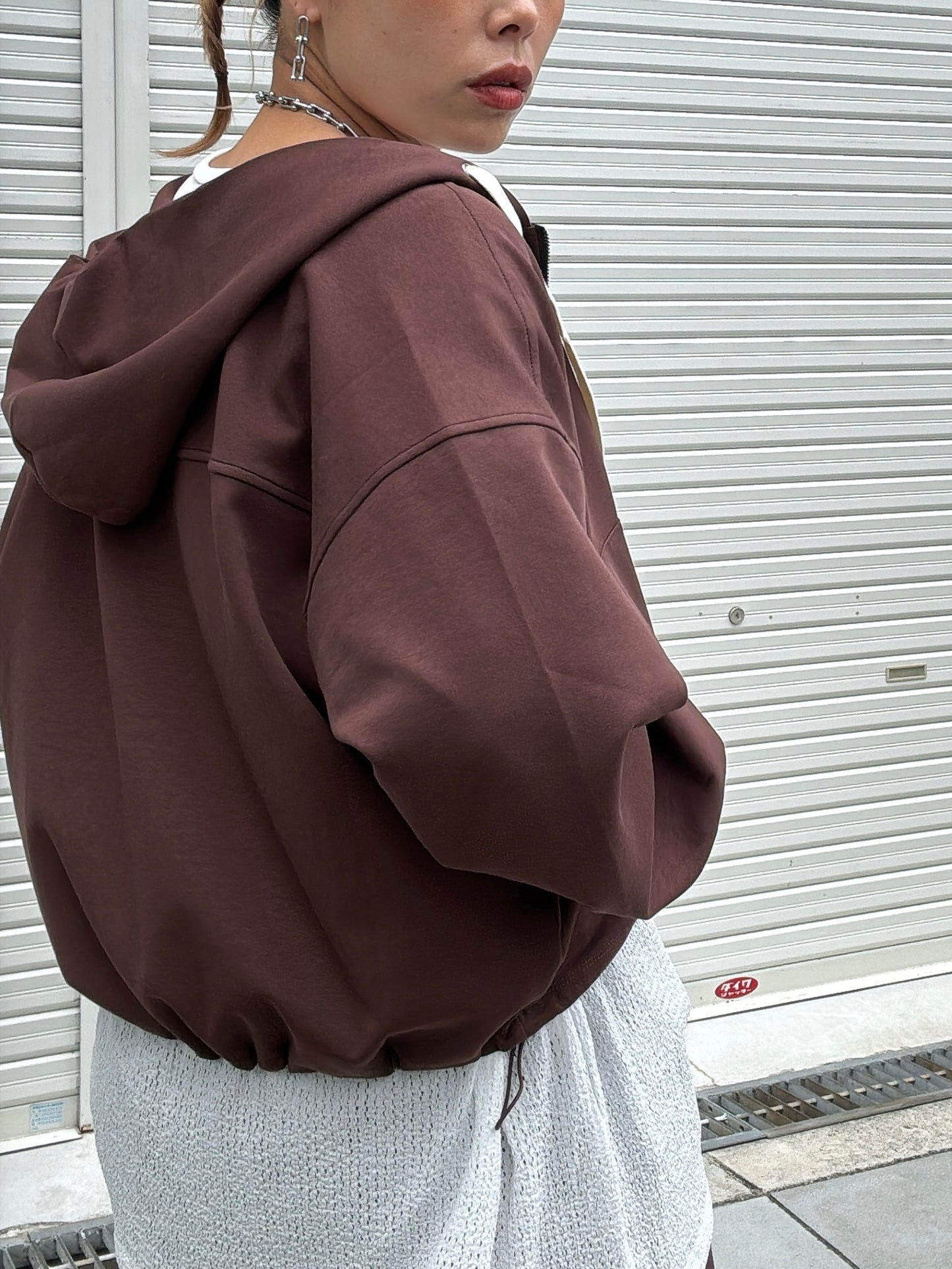 ジップアップパーカー／Anna Kerry