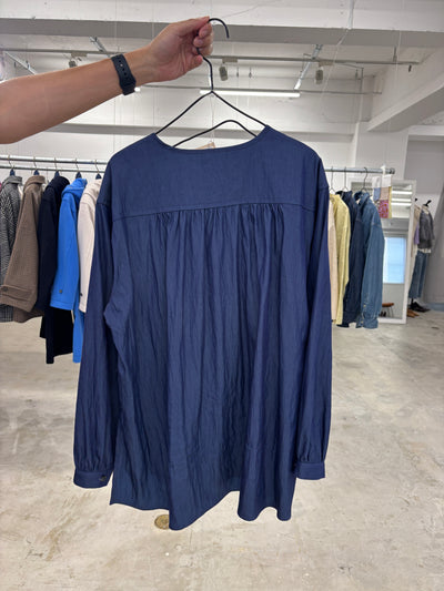 受付終了【予約⚡︎販売】ノーカラープルオーバーシャツ／8653203／LE MÉLANGE／2026 AW #2