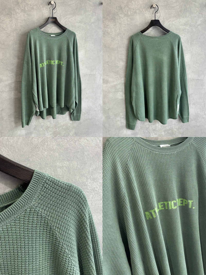 【再入荷】ワッフルドルマンロンT／flamingo firm