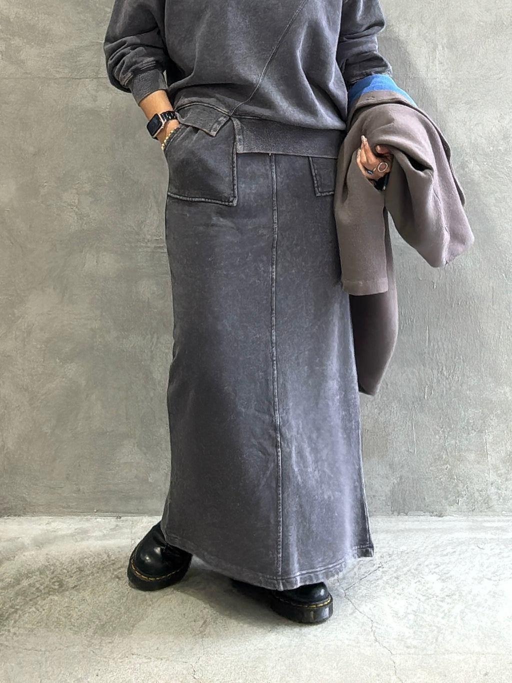 【再入荷】ピグメントスウェットスカート