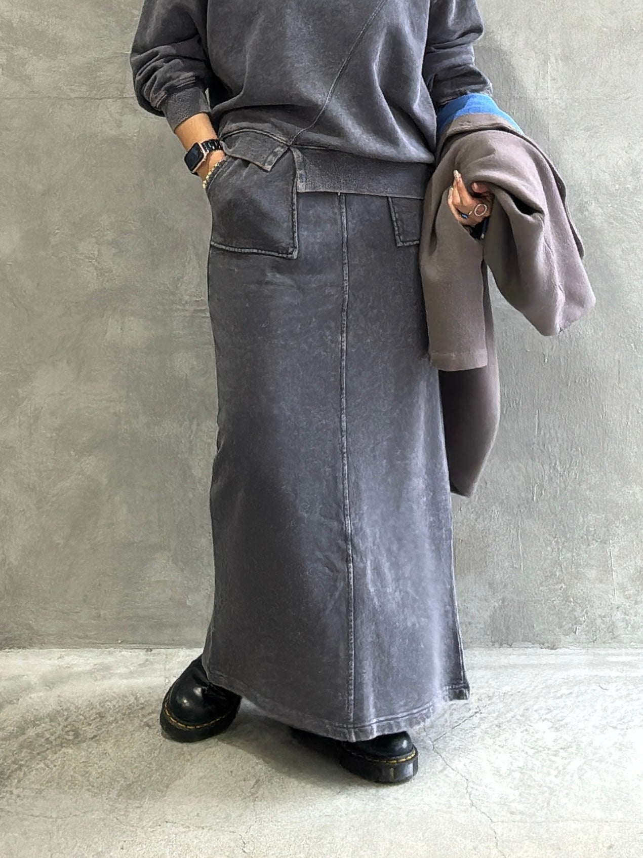 【再入荷】ピグメントスウェットスカート