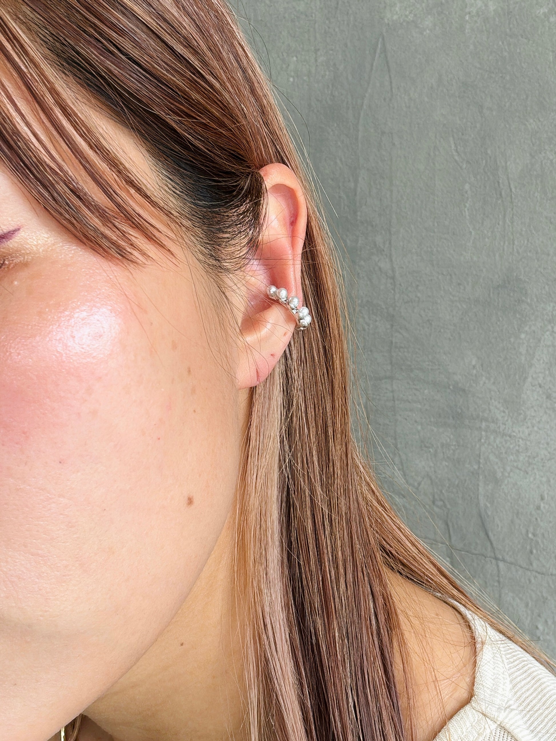 【予約販売】パールバブルイヤカフ