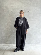 ロゴウエストタックパンツ／MG PT-26089-A／MARGAUX VINTAGE／2026 AW＃1