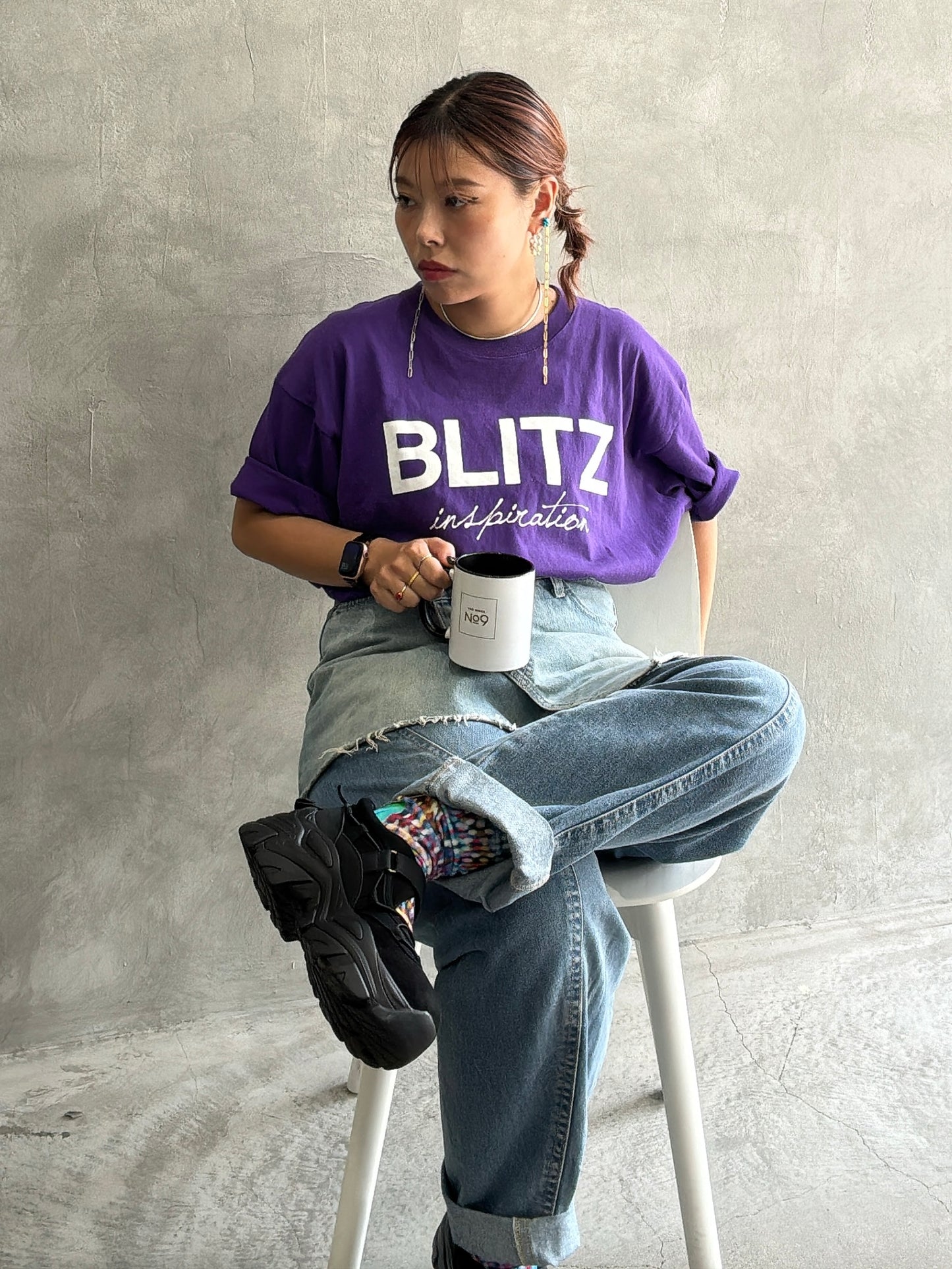 総柄ソックス/No.9バイイングシリーズ