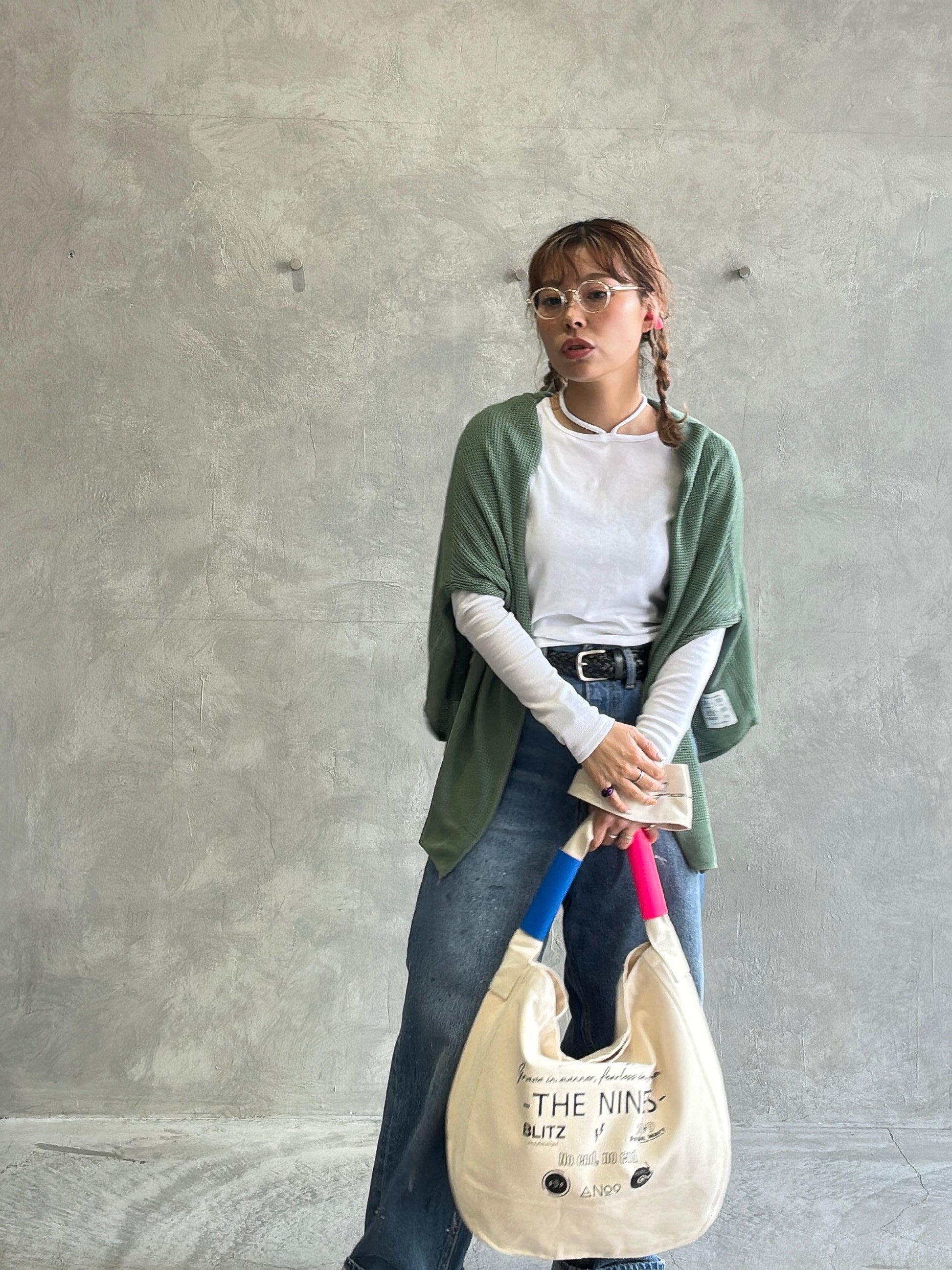 ワッフルドルマンロンT／flamingo firm