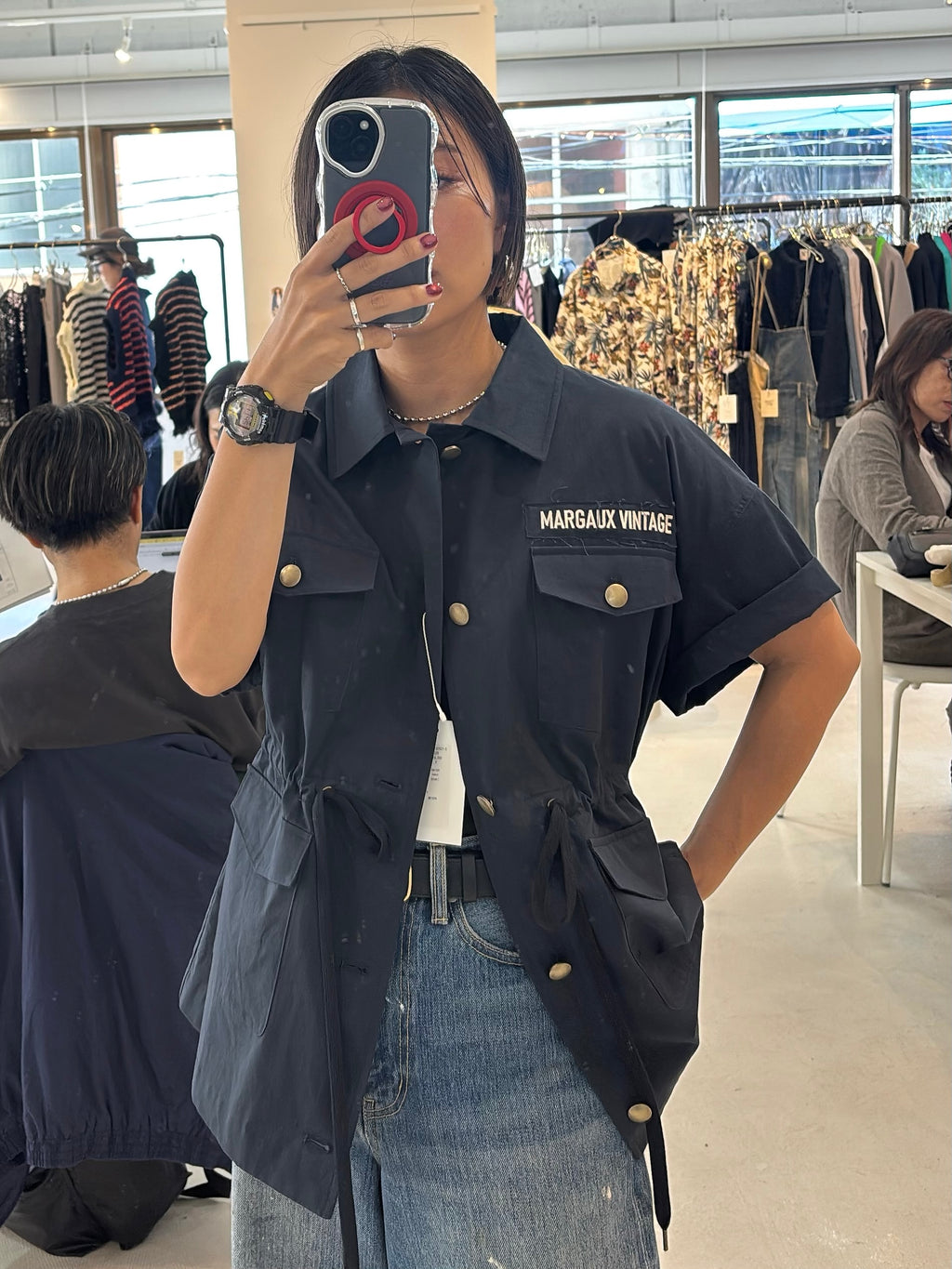 【予約⚡︎販売】サファリジャケット／MG JK - 27027 - S／MARGAUX VINTAGE／2027 PRE SPRING COLLECTION