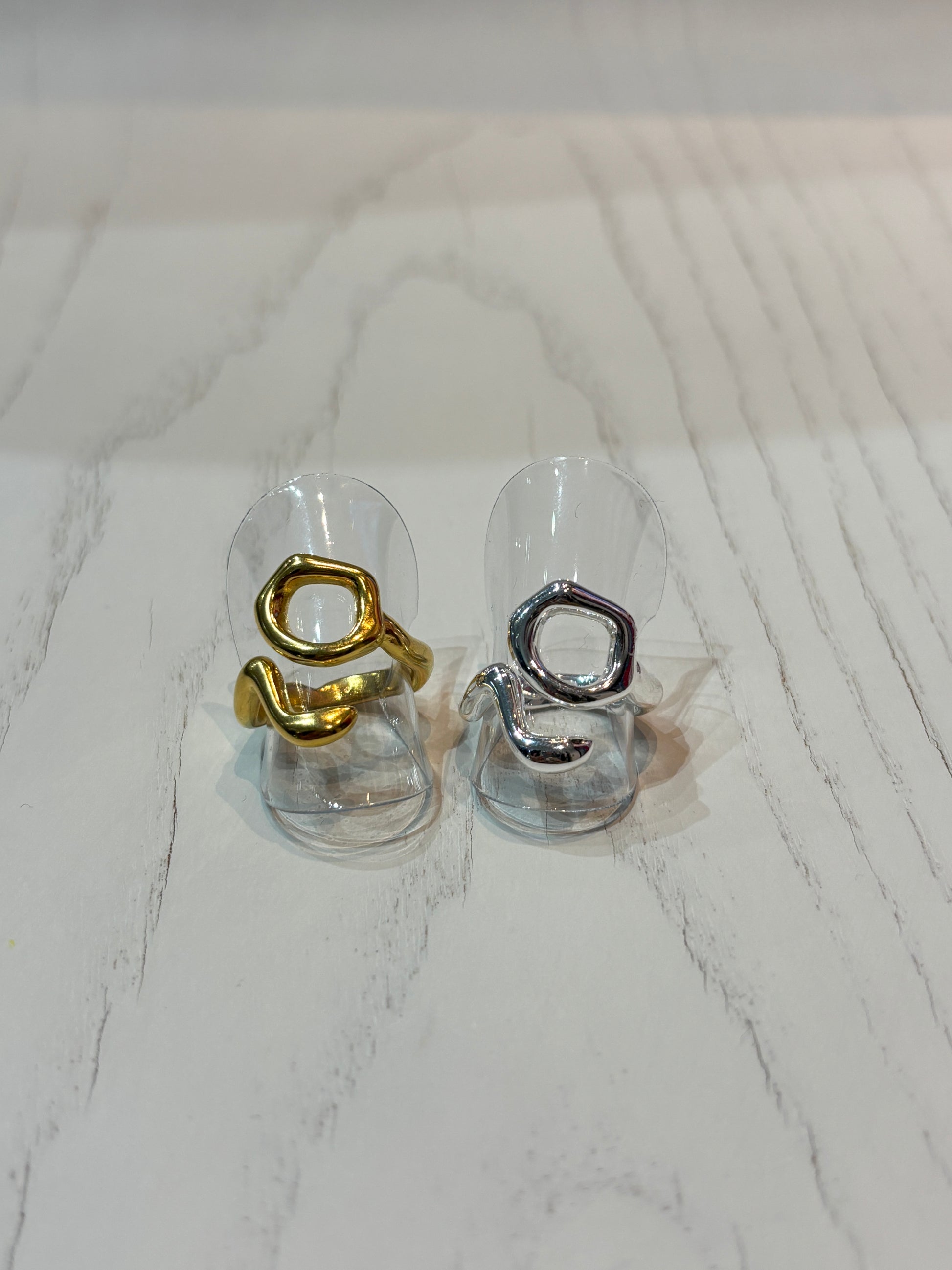 アシンメトリー2wayリング／MNMS
