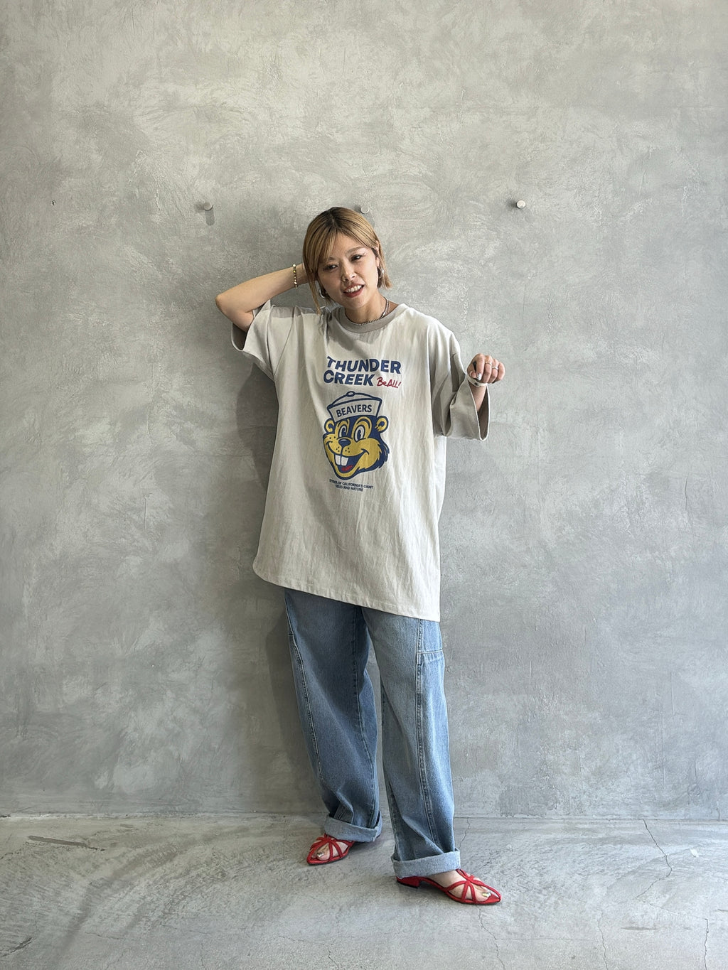 受付終了【予約販売】men'sサイズ／THUNDER CREEK Tシャツ／ING